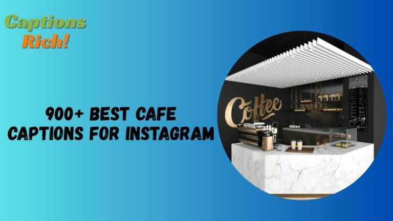 Cafe Captions For Instagram