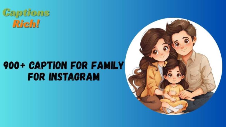 Caption For Family