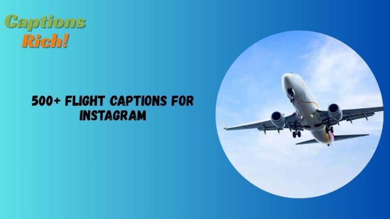 Flight Captions for Instagram