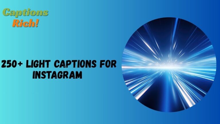 Light Captions for Instagram