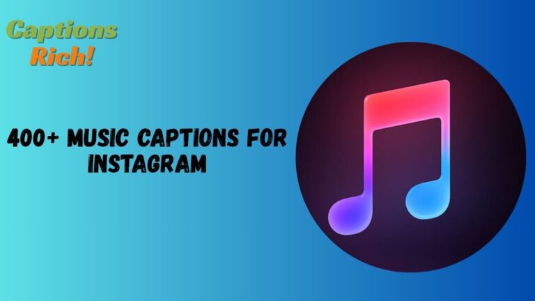 Music Captions for Instagram