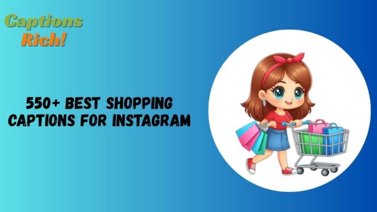 Shopping Captions For Instagram