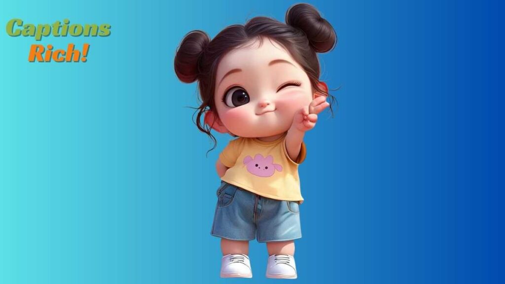 Short and Sweet Captions for Baby Girl