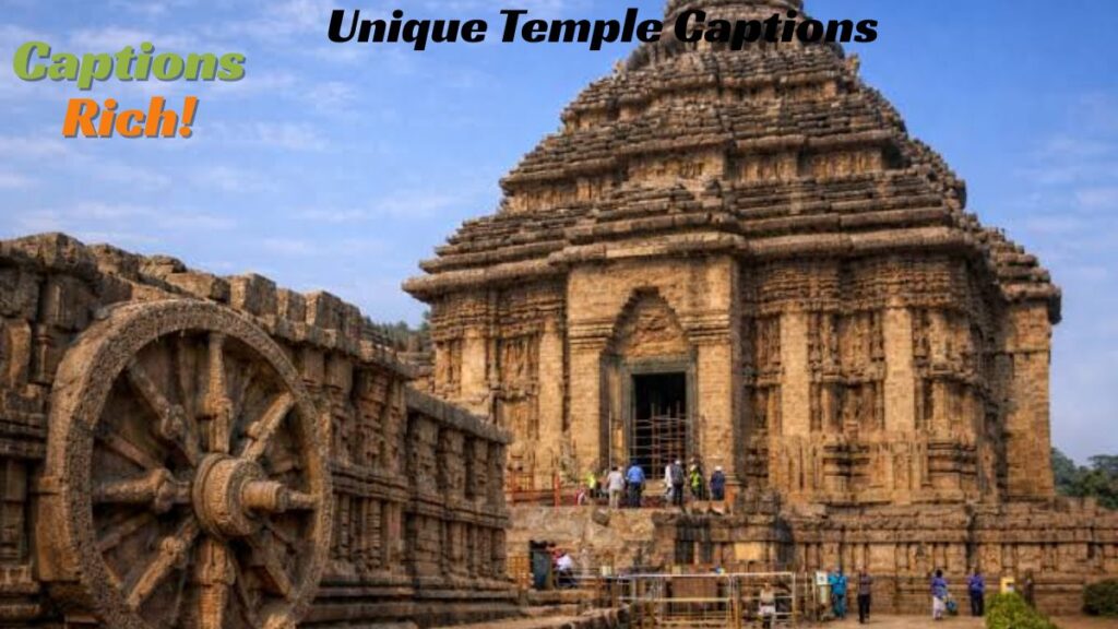 Unique Temple Captions
