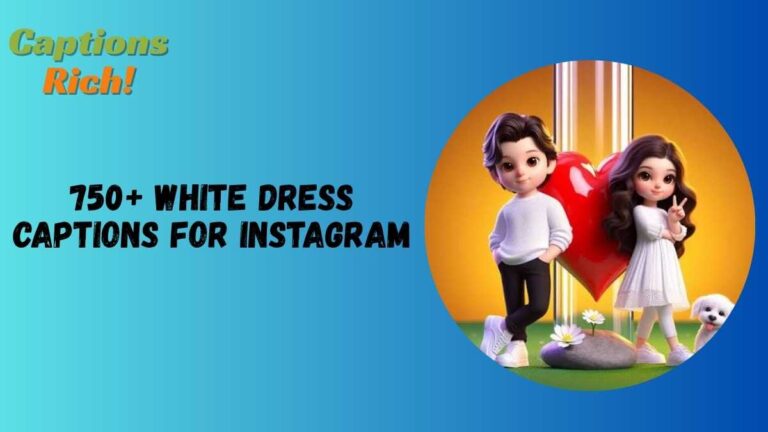 White Dress Captions For Instagram