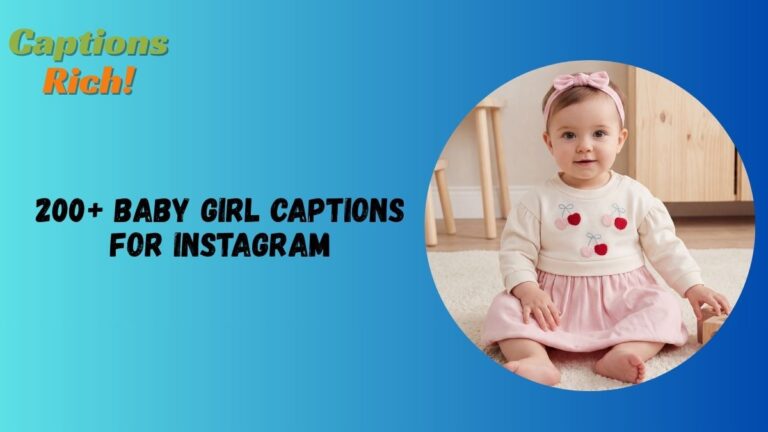 Baby Girl Captions for Instagram