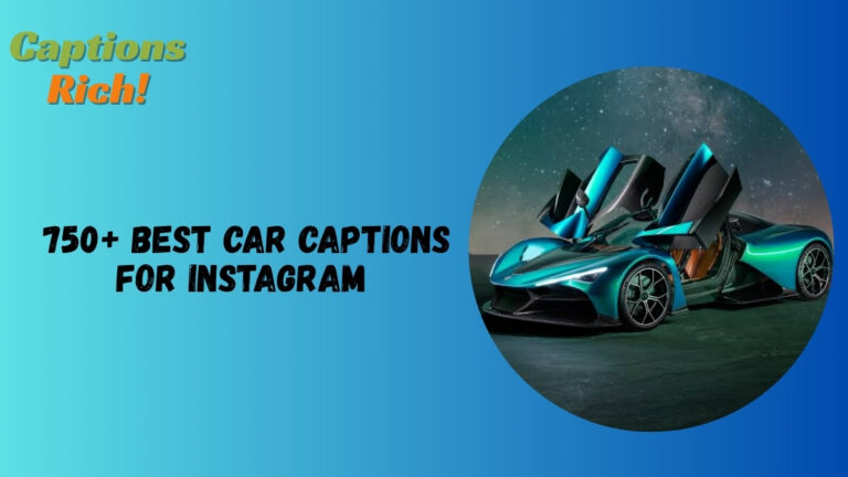 Car Captions for Instagram