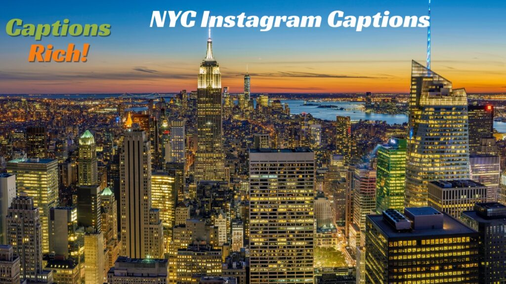 NYC Instagram Captions
