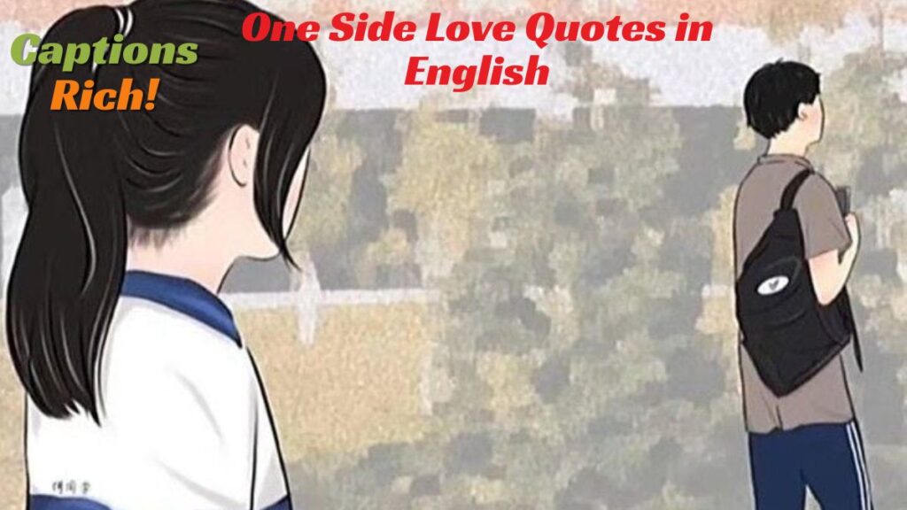 One Side Love Quotes in English