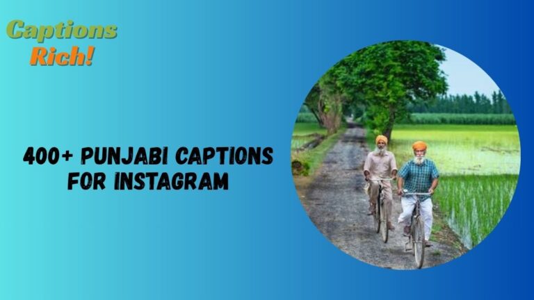 Punjabi Captions for Instagram
