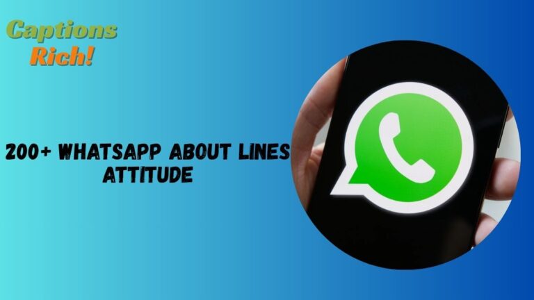 Whatsapp about Lines Attitude