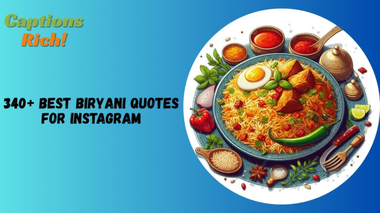 Biryani Quotes For Instagram