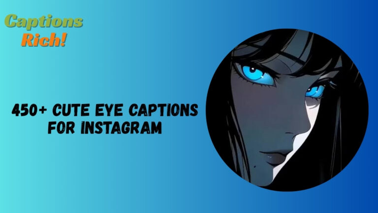 Eye Captions for Instagram