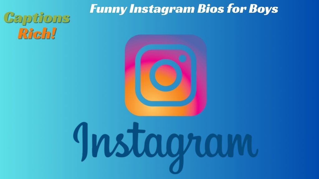 Funny Instagram Bios for Boys