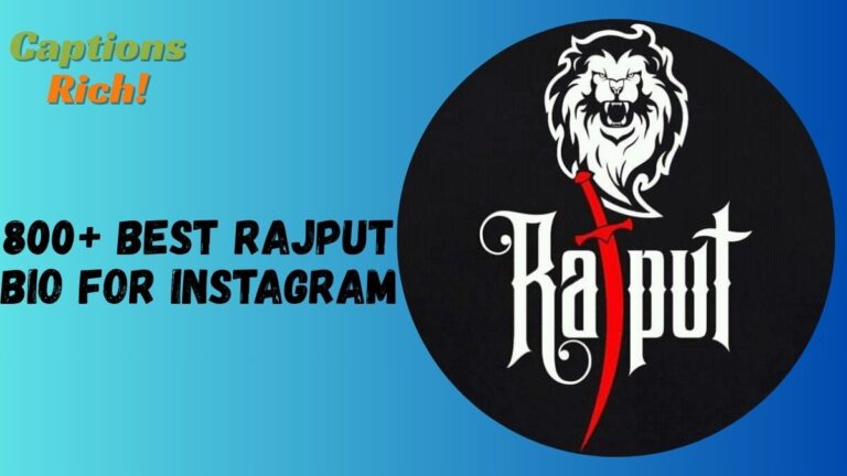 800+ Best Rajput Bio for Instagram: Catchy, Cool and Unique