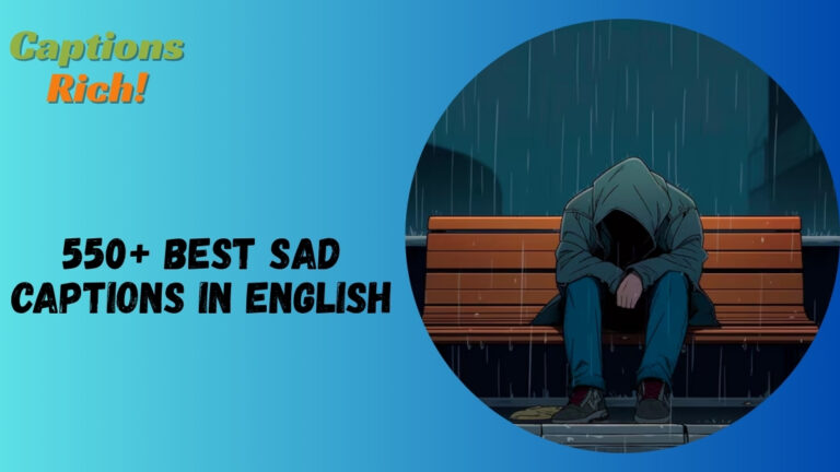 Sad Captions in English