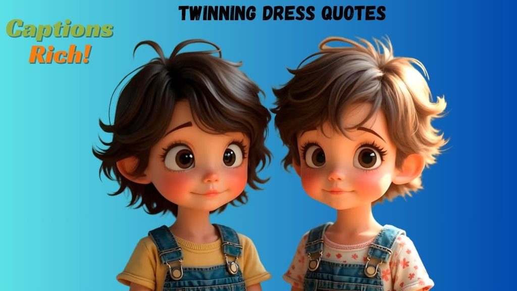 Twinning Dress Quotes