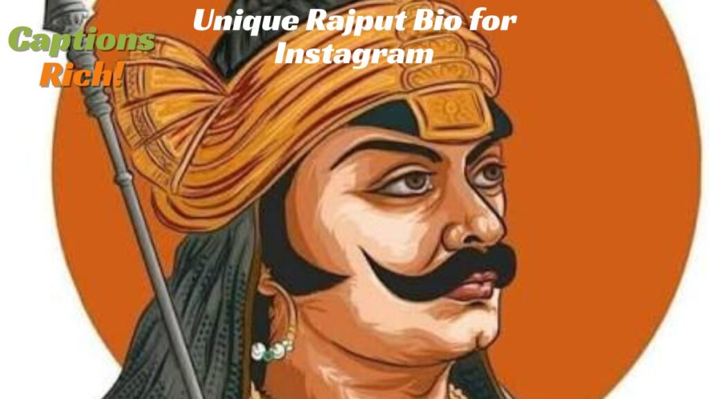 Unique Rajput Bio for Instagram