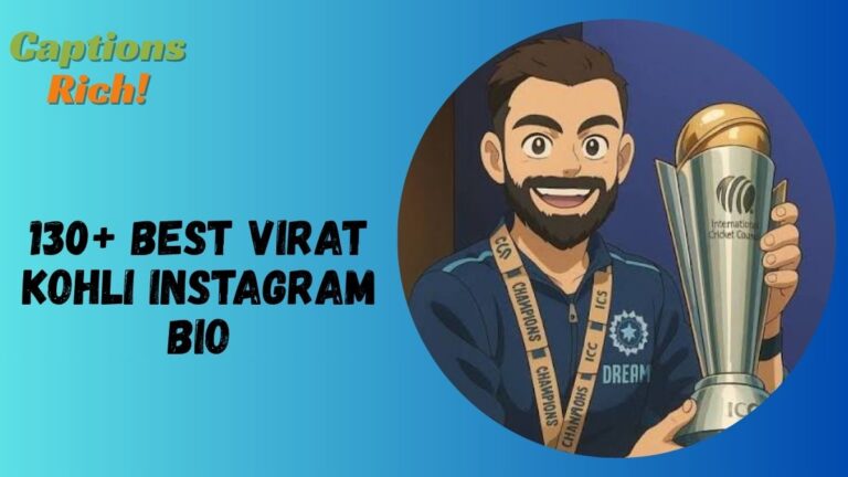 Virat Kohli Instagram Bio