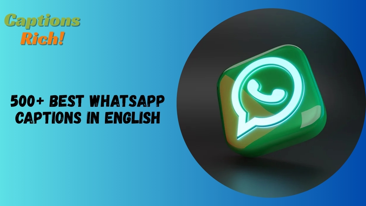 WhatsApp Captions in English