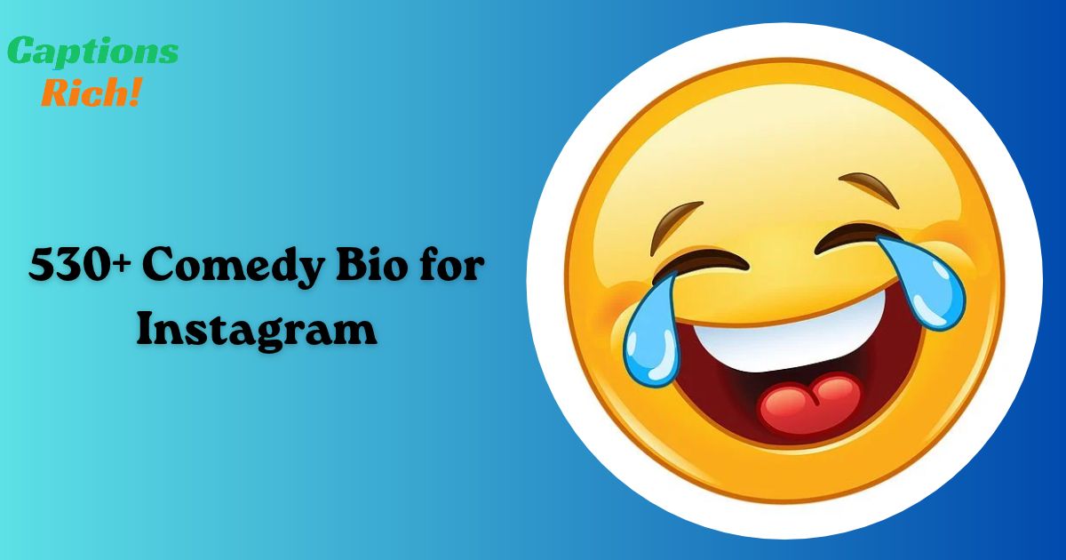 Comedy Bio for Instagram